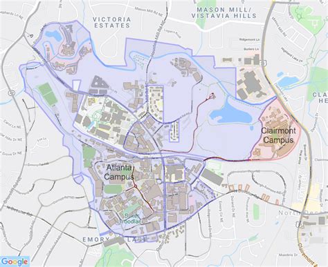 Emory Interactive Campus Map