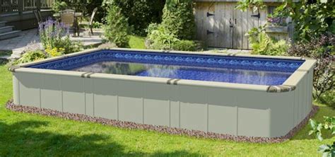 EZ Panel Grand 52" Aluminum Above Ground Swimming Pool