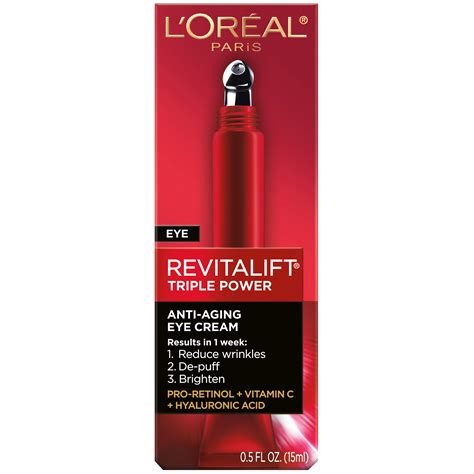 L'Oréal Paris Revitalift Triple Power Eye Treatment - Shop Moisturizers ...