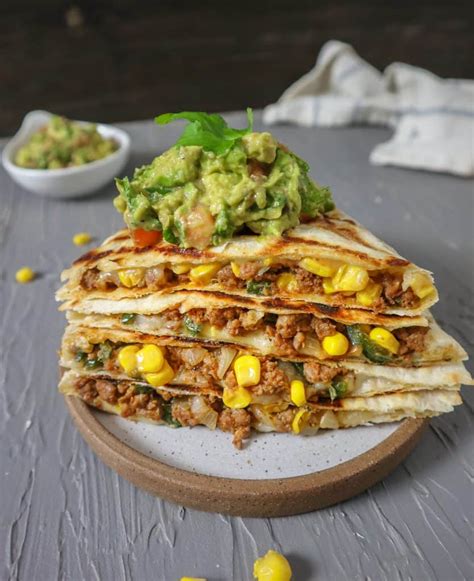 Vegan Quesadilla Recipe (Loaded with Veggies and Vegan Meat)