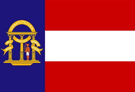 Image: Flag of the State of Georgia (1902-1906)