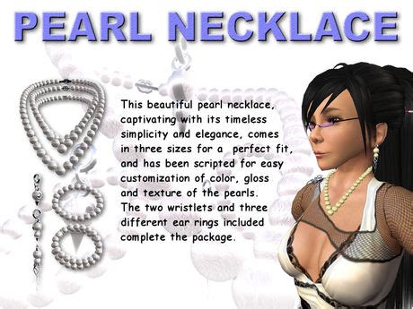 Second Life Marketplace - Pearl Necklace