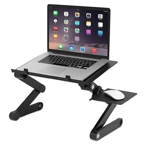 Laptop Table Computer Stand With Mouse Pad - Sonell Mart