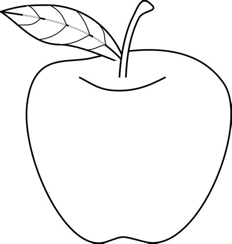 Apple Outline Clip art - dry fruit png download - 1219*1280 - Free Transparent png Download ...