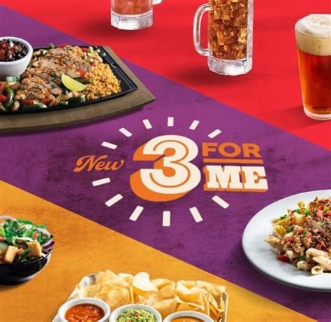 Chili's Launches New 3 For Me Value Menu - The Fast Food Post