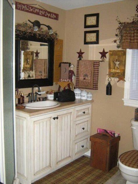 Primitive Country Bathroom Ideas / Country Primitive Christmas Bathroom ...