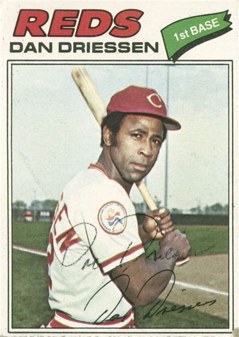 Dan Driessen - Trading/Sports Card Signed | HistoryForSale Item 2406