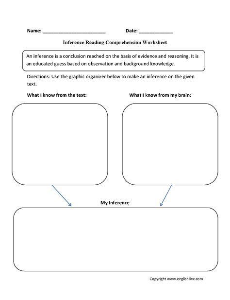 Englishlinx.com | Reading Comprehension Worksheets