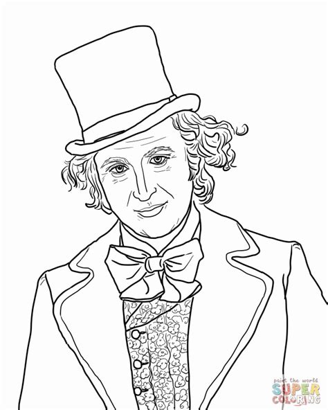 Willy Wonka Coloring Pages - Coloring Home