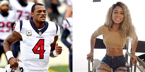 Houston Texans Deshaun Watson Girlfriend 2021 : Deshaun Watson Shares ...