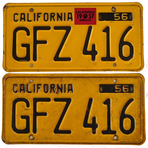 Collectibles & Art US: California 1960 california license plate ...