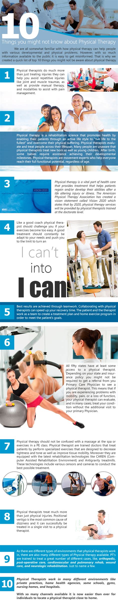 10 Things you might not know about Physical Therapy | Therapy ...