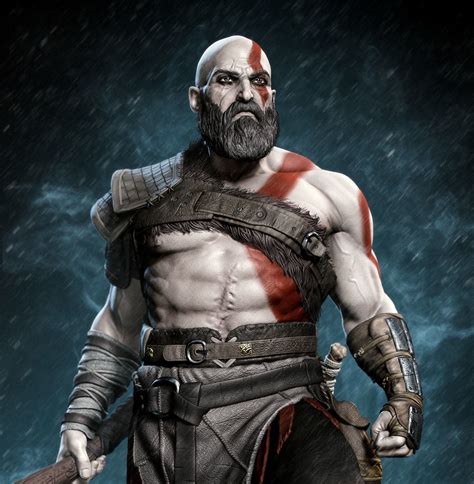 Kratos - God of War 2018 3D model 3D printable | CGTrader