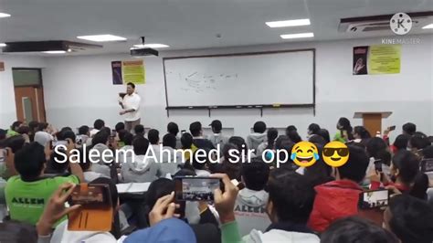 #Allen Pratigya।।best described by Saleem Ahmed sir star faculty of Allen#allenite - YouTube