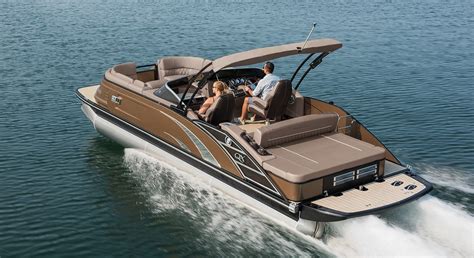 QX25 I/O Stern Drive Pontoon Boats by Bennington