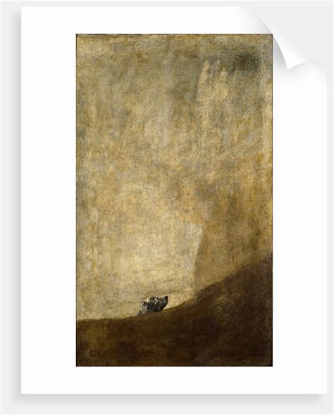 The Dog posters & prints by Francisco de Goya