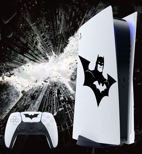 PS5 Batman Dark Knight Sony Playstation 5 PS5 PS4 DC Decal | Etsy