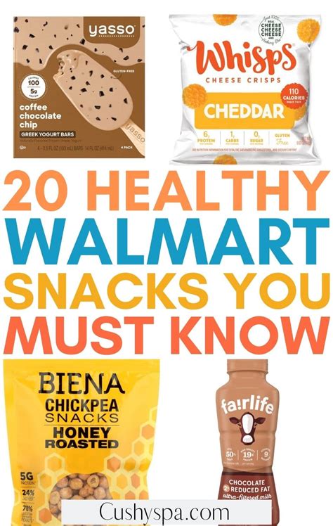 20 Healthy Walmart Snacks for On-The-Go - Cushy Spa