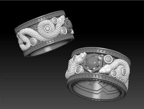 3d model jewelry set - download free 3D model by Olgaart3d - Cad Crowd