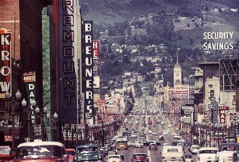 photos/1957 looking north on Broadway - Oakland - LocalWiki