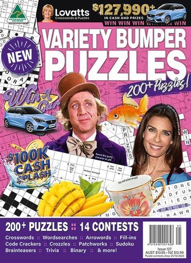 Lovatts Variety Bumper Puzzles Magazine Subscription