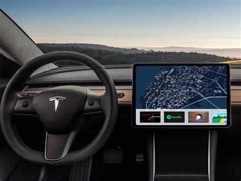 Designing the Tesla Model 3 Dashboard - Prototypr | Prototyping