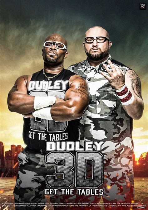 WWE The Dudley Boyz 2016 Poster by edaba7.deviantart.com on @DeviantArt ...