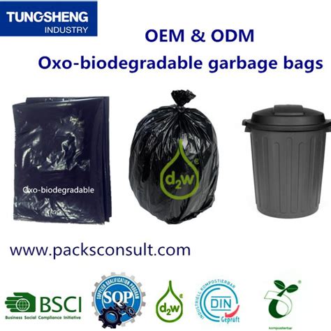 China Customized Oxo-biodegradable Garbage Bags Suppliers and Manufacturers - Factory Direct ...