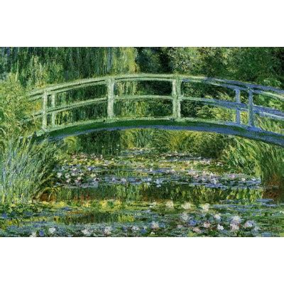 Puzzle Claude Monet: Water Lilies and the Japanese bridge, 1897-1899 Grafika-F-31729 48 pieces ...