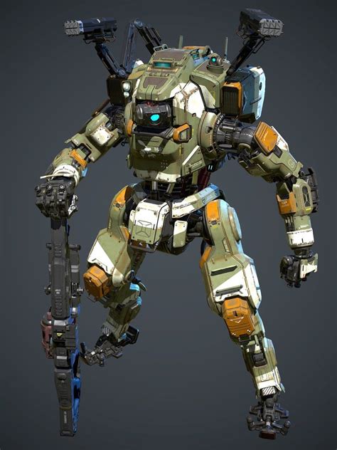 Free STL file Titanfall Monarch 🧞‍♂️・3D printer model to download・Cults