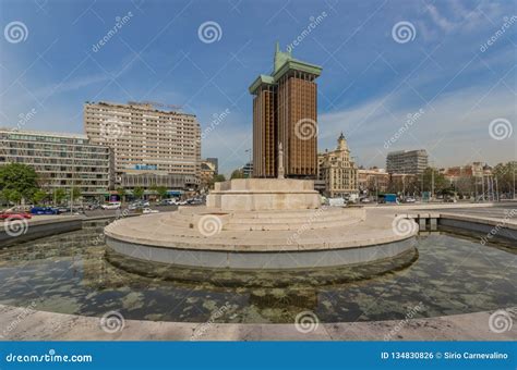 The Wonderful Old Town Madrid, Spain Editorial Photo - Image of modern, cityscape: 134830826