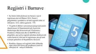 Regjistrimi i barnave në Republikën e Kosovës.pptx