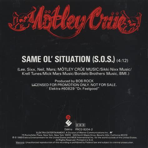 Stream Motley Crue - Same Ol' Situation (live) - Bill Graham Civic SF ...