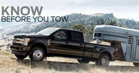 What is the 2018 Ford F-450 Towing Capacity? Discover with Towing Chart. - The Car Towing