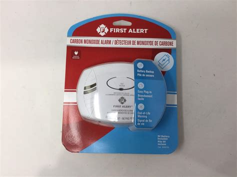 First Alert Carbon Monoxide Alarm - A D Auction Depot Inc.