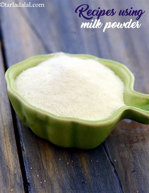 200 milk powder recipes | Tarladalal.com