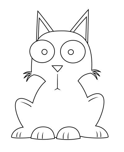 Drawing Cartoon Cats | lol-rofl.com