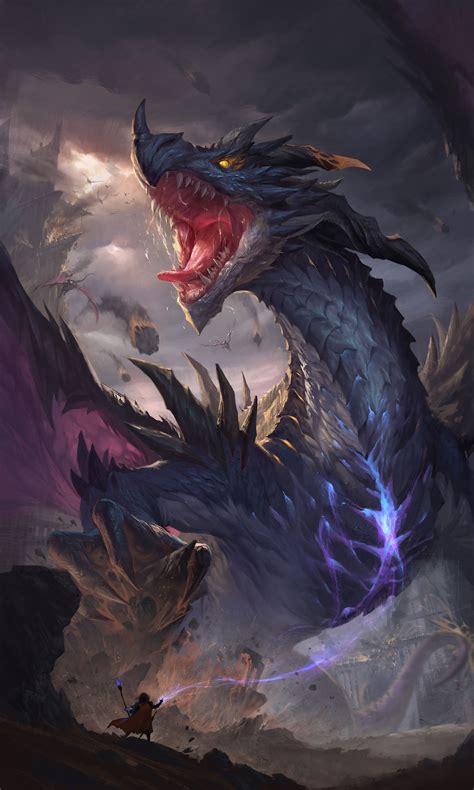 ArtStation - artwork, Gary Fu | Dragon artwork fantasy, Dragon artwork ...