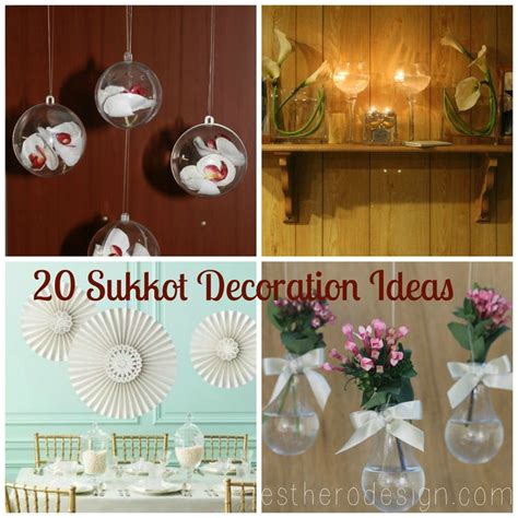 20 Sukkot Decoration Ideas ~ To help you along to add something “extra ...