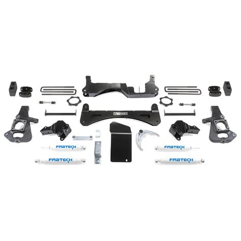 6" Fabtech Chevy Suspension Lift Kit | RTS System (01-10 Silverado 2500 ...