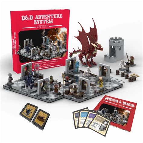 LEGO IDEAS - 50 years of Dungeons & Dragons! - D&D Starter Set