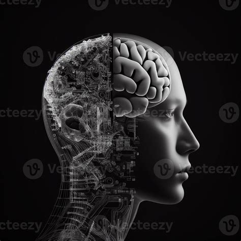 Human body and machine Generative AI 22249897 Stock Photo at Vecteezy