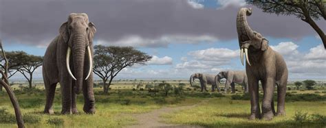 Palaeoloxodon recki and Deinotherium bozasi by Mauricio Anton. : r/pleistocene