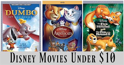 Classic Disney Movies Under $10 - MyLitter - One Deal At A Time