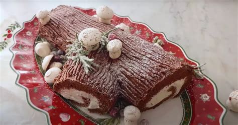 Gluten-Free Yule Log Cake Recipe - Ncyclopaedia