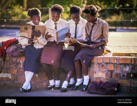 Zambia, Lusaka. Female students at university Stock Photo - Alamy