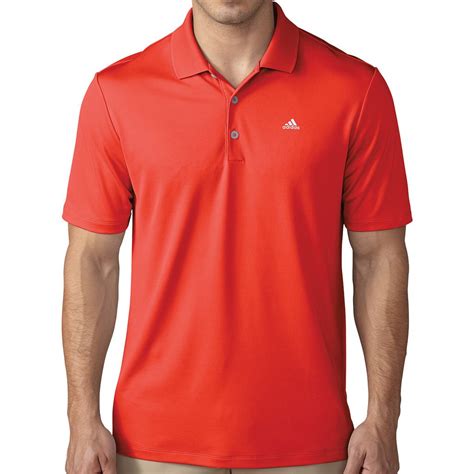adidas Golf Performance Polo - LC Mens Lightweight Jersey Golf Polo Shirt | eBay