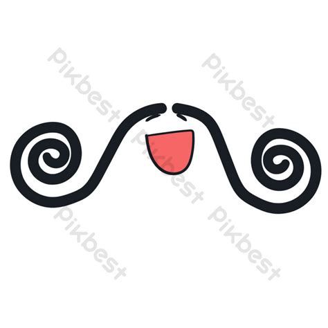 Black Beard Sticker Emoji PNG Images | AI Free Download - Pikbest