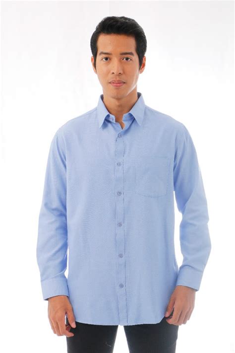 Plain Long Sleeve Shirt – Malaysia's Best Online Fabric Store – Kamdar