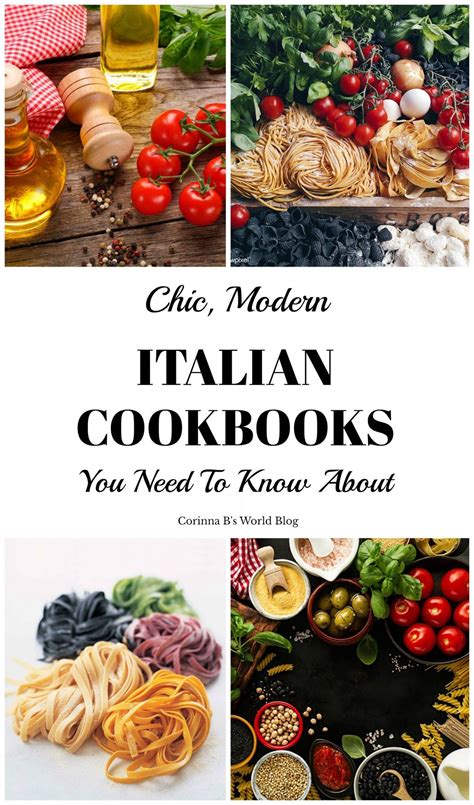 You Need To Know About These Chic, Modern Italian Cookbooks - Corinna B's World